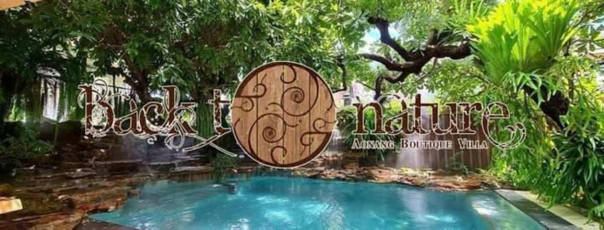 Back To Nature Aonang Boutique Pool Villa Ao Nang Екстер'єр фото
